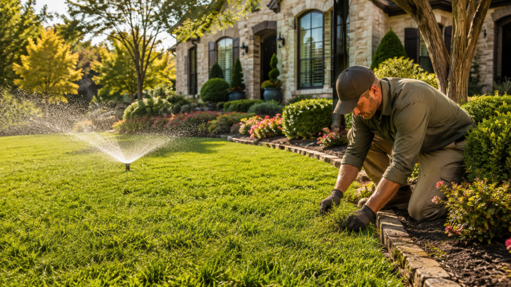 Fallas Landscape Fall Lawn Care