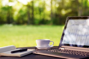 Outdoor work space image